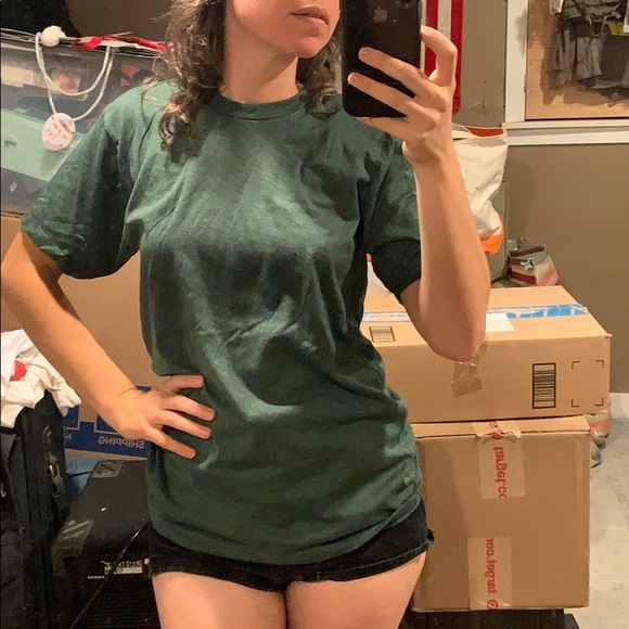 Los Angeles Apparel poly cotton tshirt - Picture 4 of 5